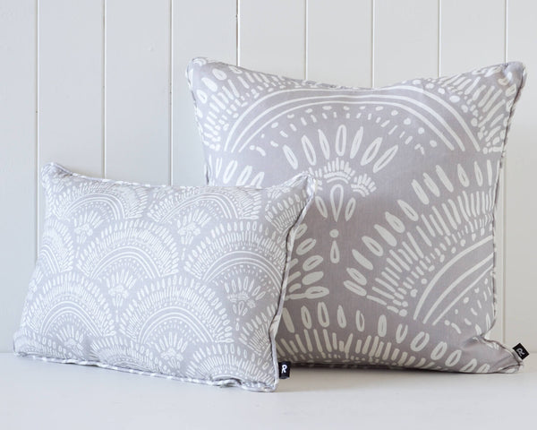 Indoor Cushion - Hampton - Linen - Grey - 50x50cm
