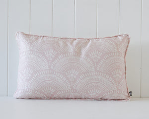 Indoor Cushion - Hampton - Linen - Pink - 50x30cm