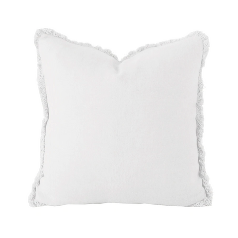 Bambury - Linen Cushion 50x50cm - Ivory