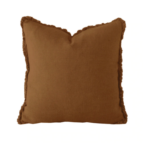 Bambury - Linen Cushion 50x50cm - Hazel