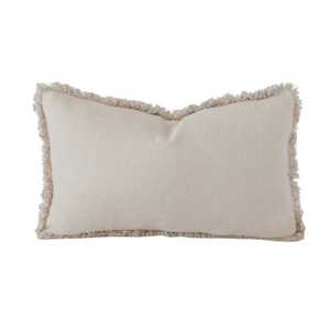 Bambury - Linen Cushion 30x60cm - Pebble