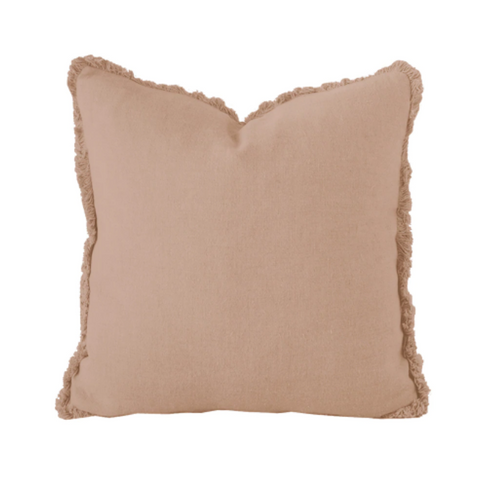 Bambury - Linen Cushion 50x50cm - Tea Rose