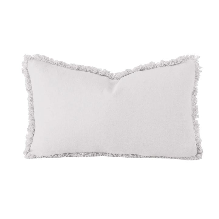 Bambury - Linen Cushion 30x60cm - Silver