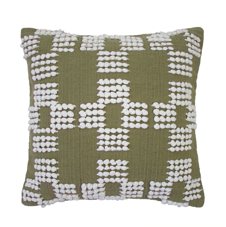 Bambury - Hastings Cushion 50x50cm - Olive